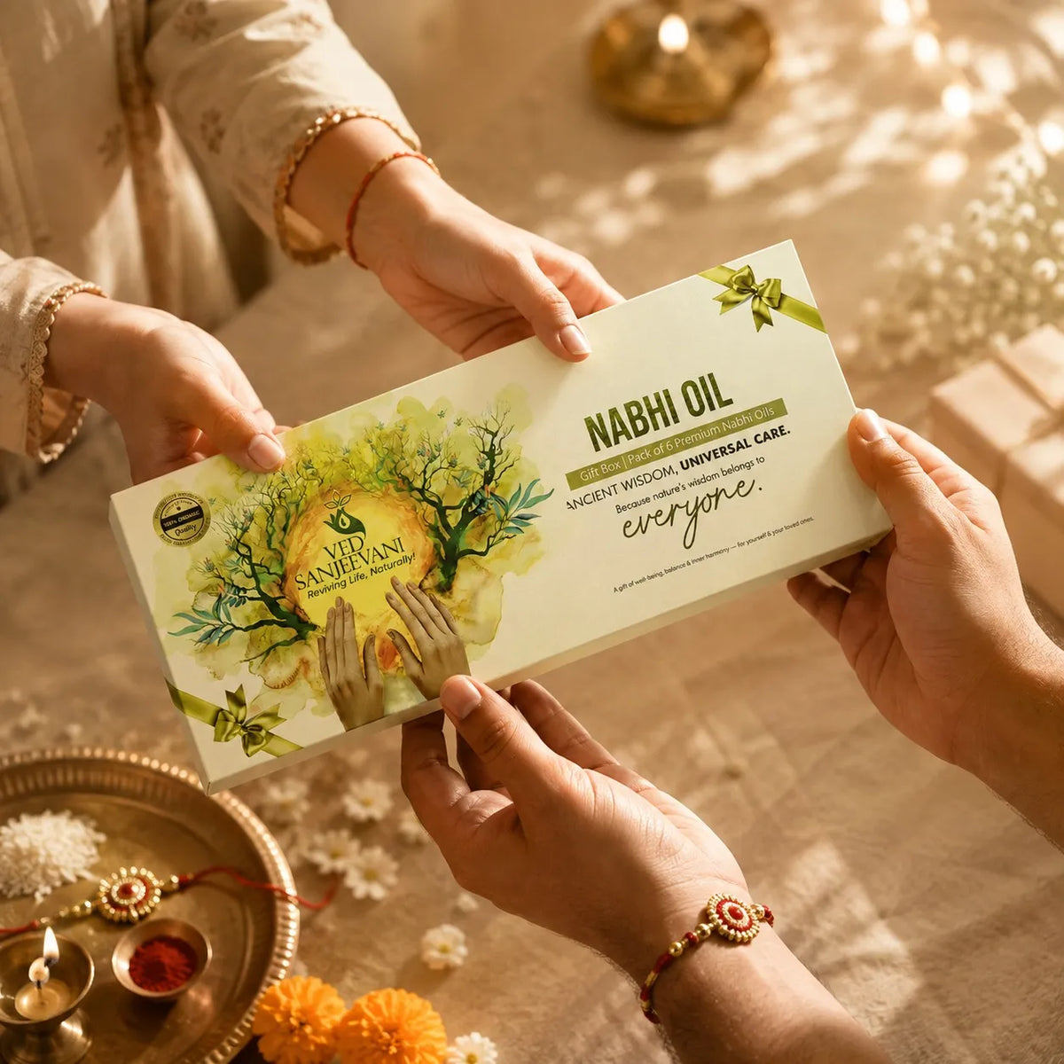 Wellness Gift Set,Rakhi Special Edition