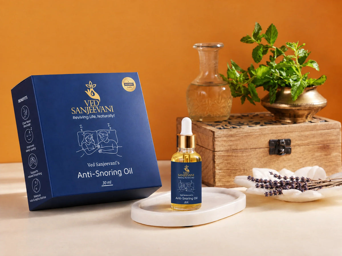 Ved Sanjeevani Anti-Snoring Oil Nabhi Oil