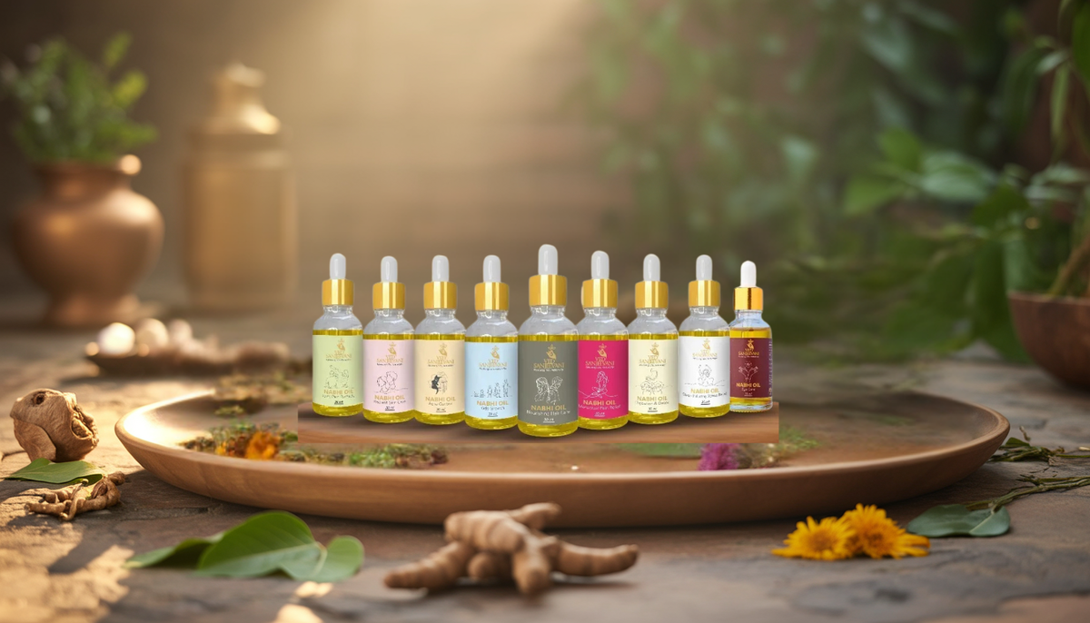 Why Belly Button Oiling is a Must for Holistic Wellness - Ved Sanjeevani Ayurvedic Wellness