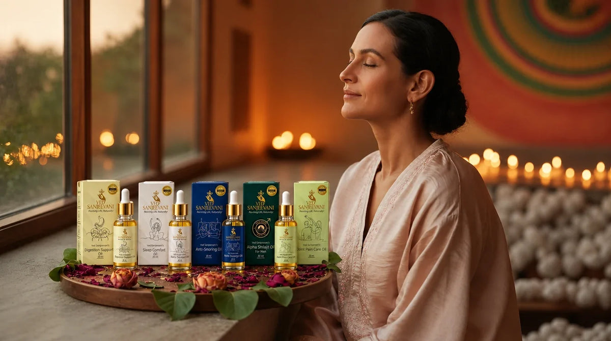 Mother's Day wellness gift – Ved Sanjeevani Nabhi Oil range