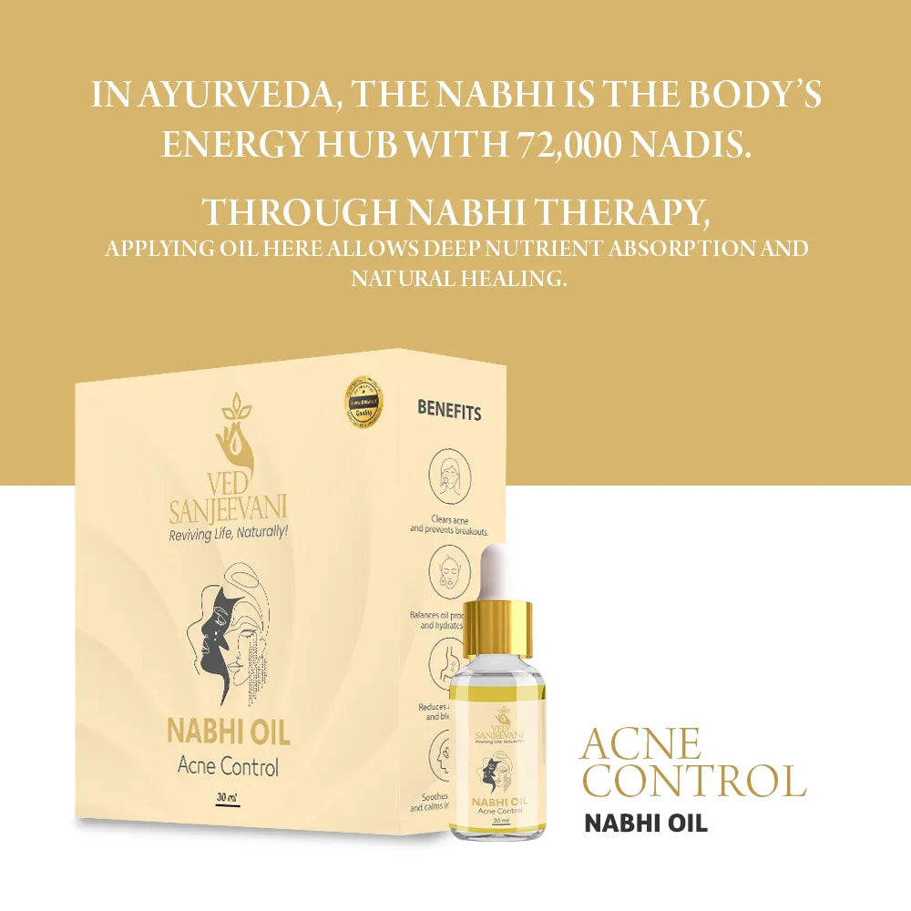 Acne Control Nabhi Oil - Product Benefits and Ingredients