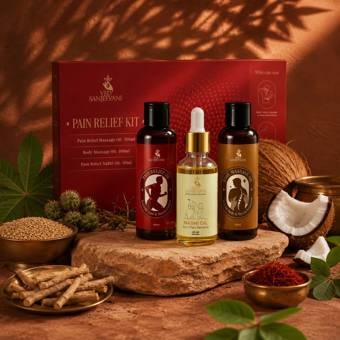 Ved Sanjeevani Pain Relief Kit