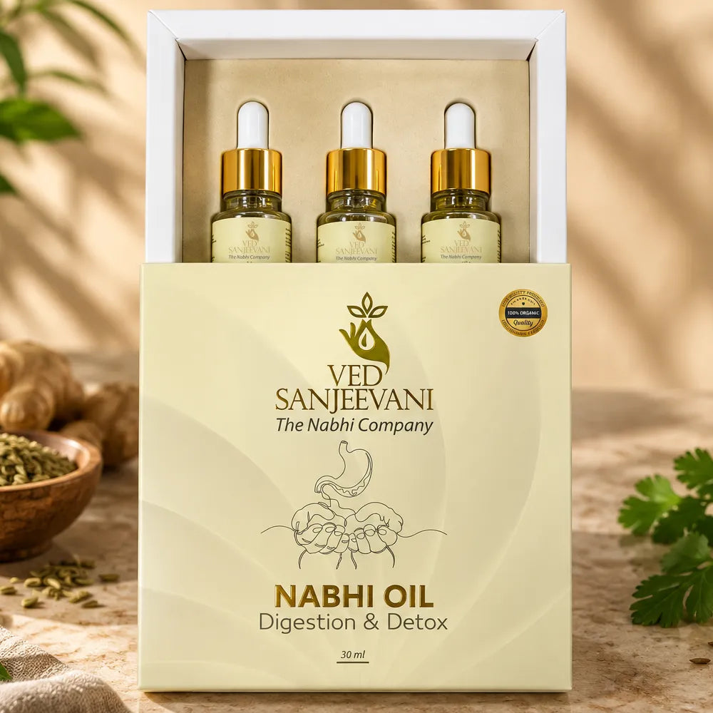 10ml Ayurvedic Navel Therapy Oil by Ved Sanjeevani