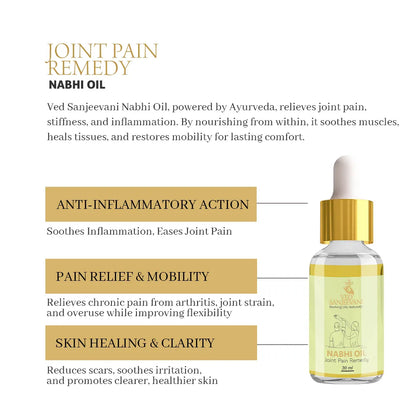 Joint Pain Remedy Nabhi Oil - How to Use Nabhi Oil Application Guide