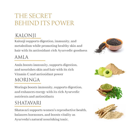 Kalonji Supreme Power Nabhi oil - Key Ingredients and Ayurvedic Herbs
