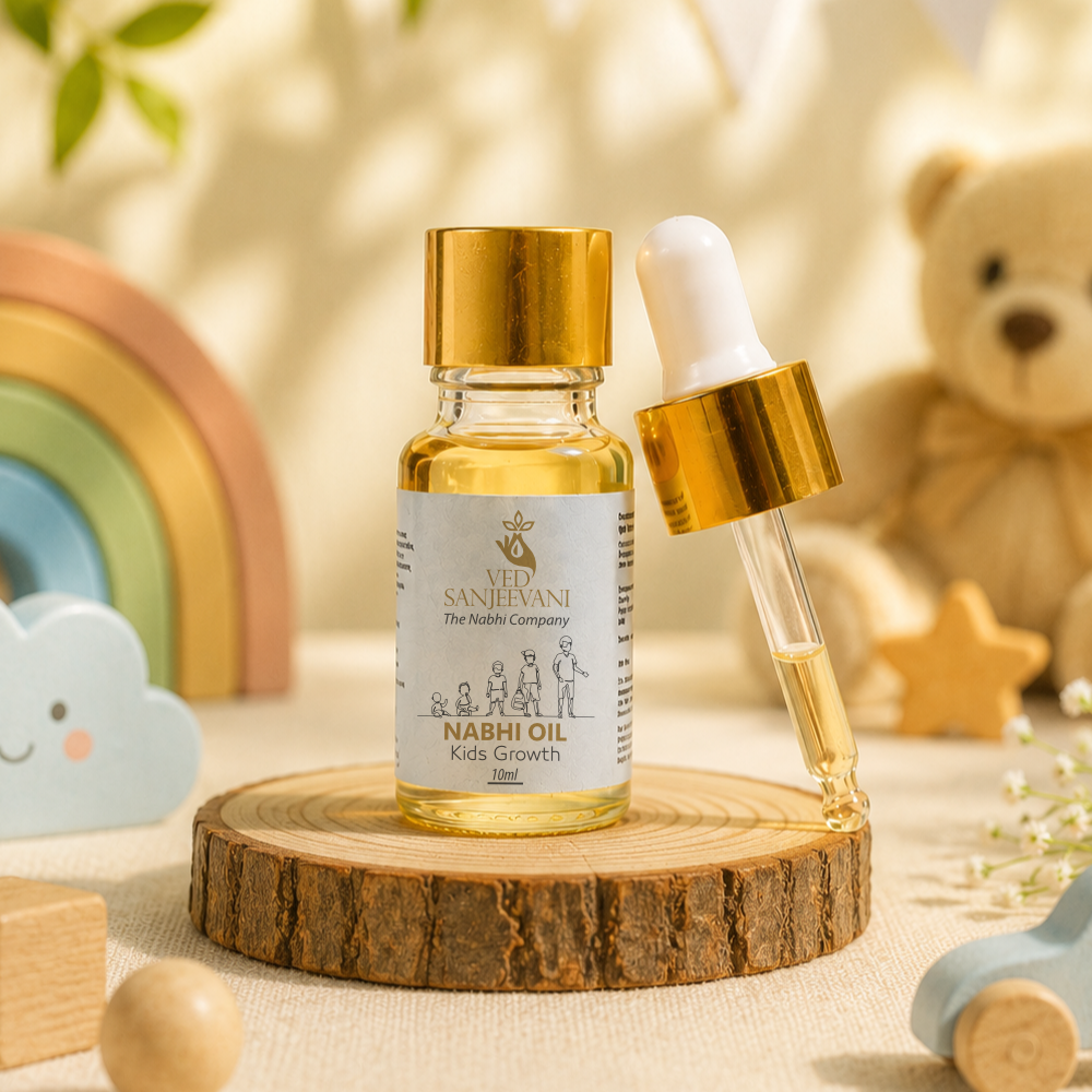 Ved Sanjeevani kids growth ayurvedic nabhi oil 10ml