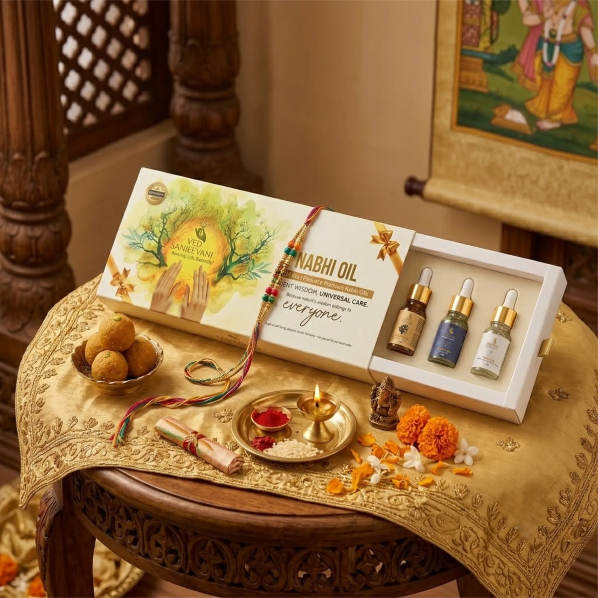 Wellness Gift Set,Rakhi Special Edition