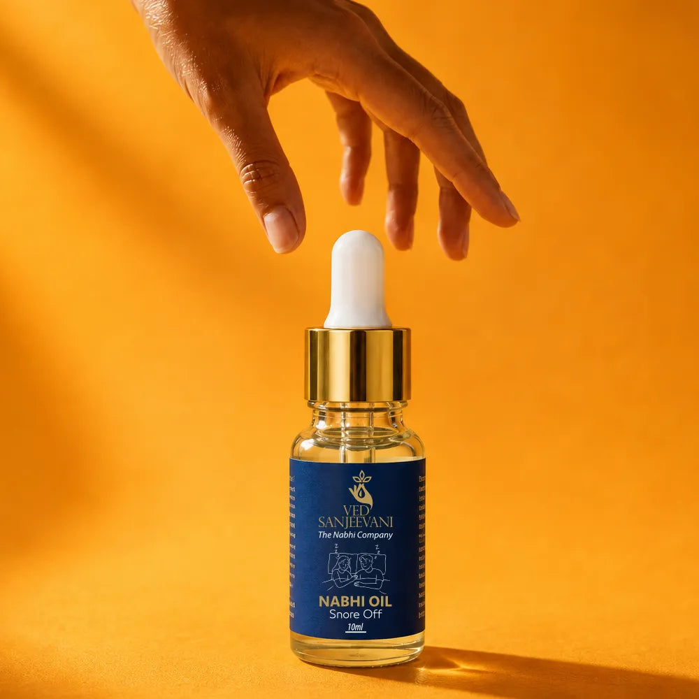 Snore Off Nabhi Oil 10ml for snoring relief &amp; better sleep