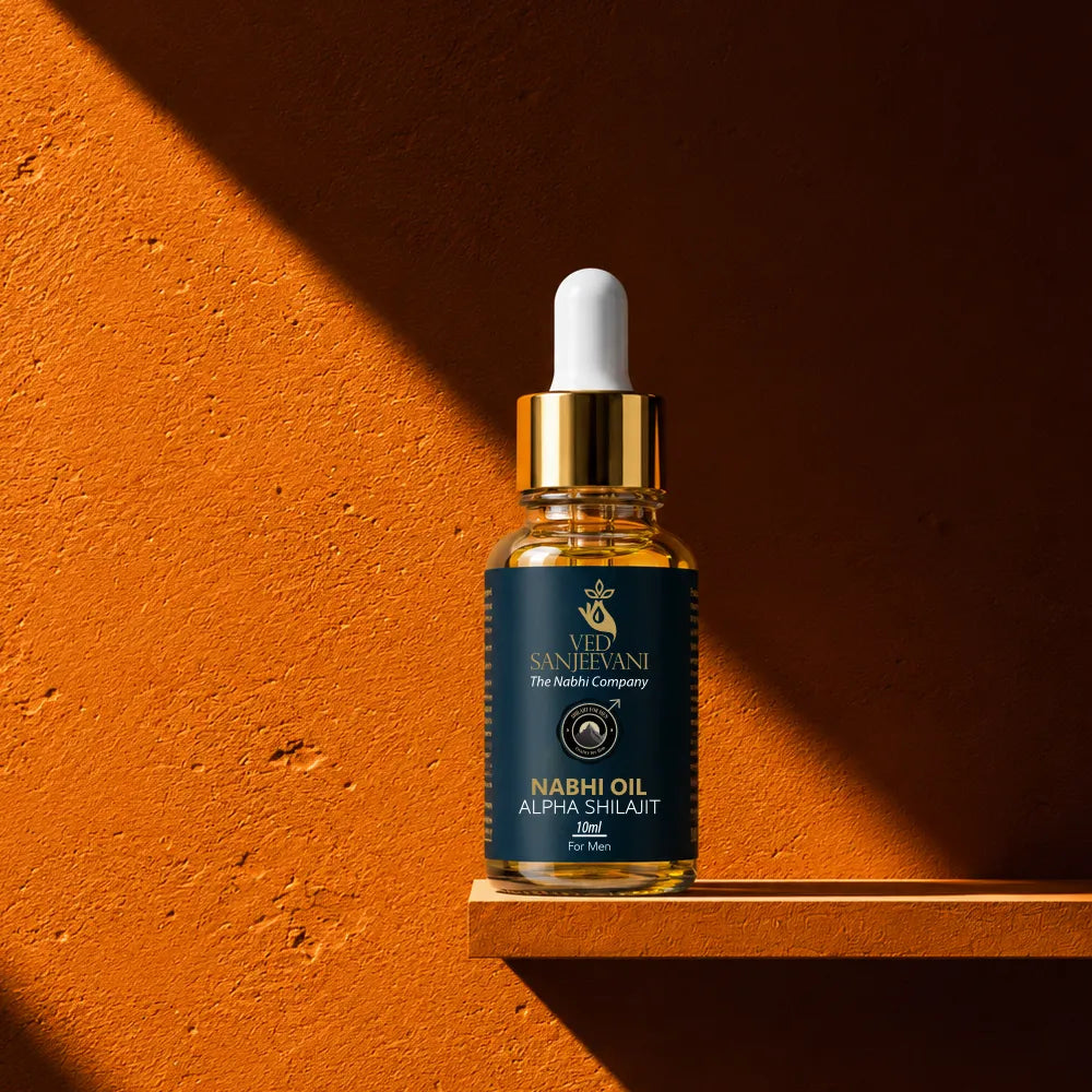 Ved Sanjeevani Alpha Shilajit Nabhi Oil 10ml