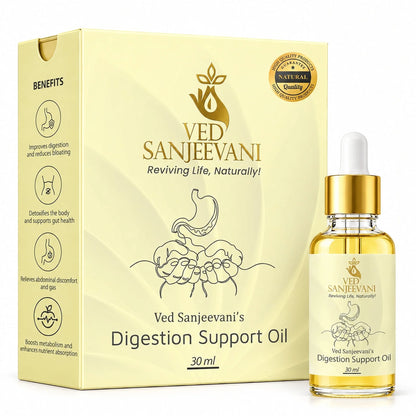 Digestion Support Oil 30 ml - box and bottle