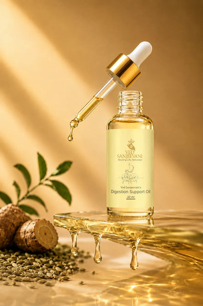 Ved Sanjeevani Digestion Support Oil Nabhi Oil