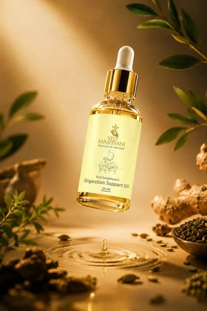 Ved Sanjeevani Digestion Support Oil Nabhi Oil