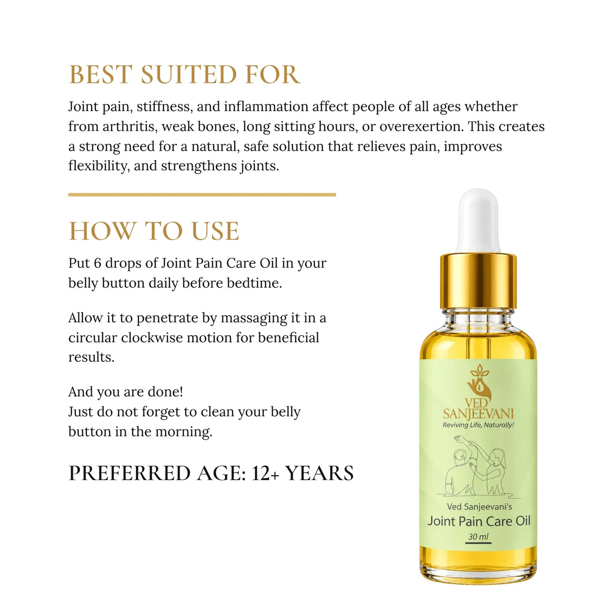 How to use Joint Pain Care Oil
