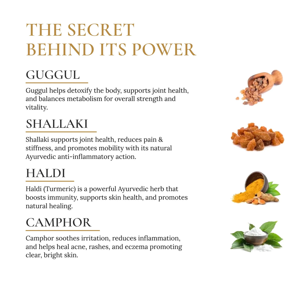 Joint Pain Care Oil ingredients