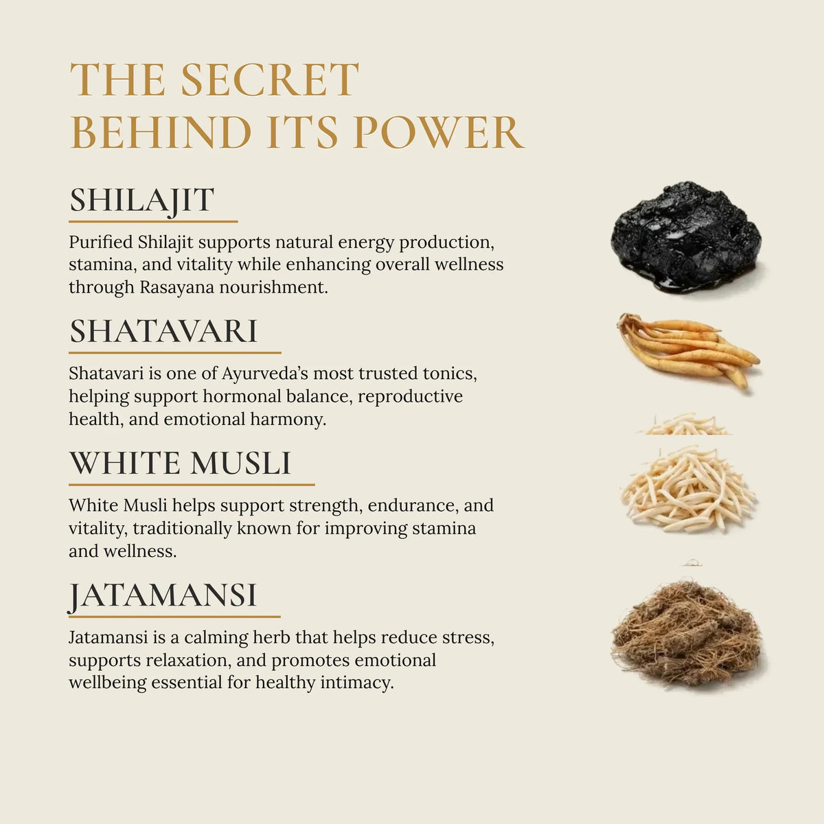Alpha Shilajit Oil ingredients