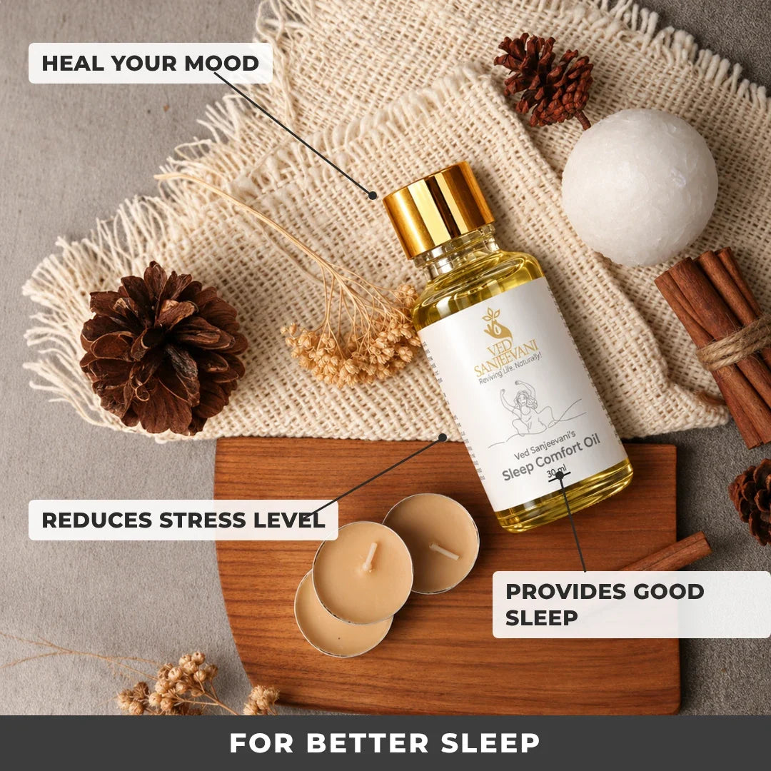 Ved Sanjeevani Sleep Comfort Oil Nabhi Oil