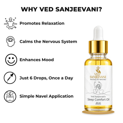 Why Ved Sanjeevani Sleep Comfort Oil
