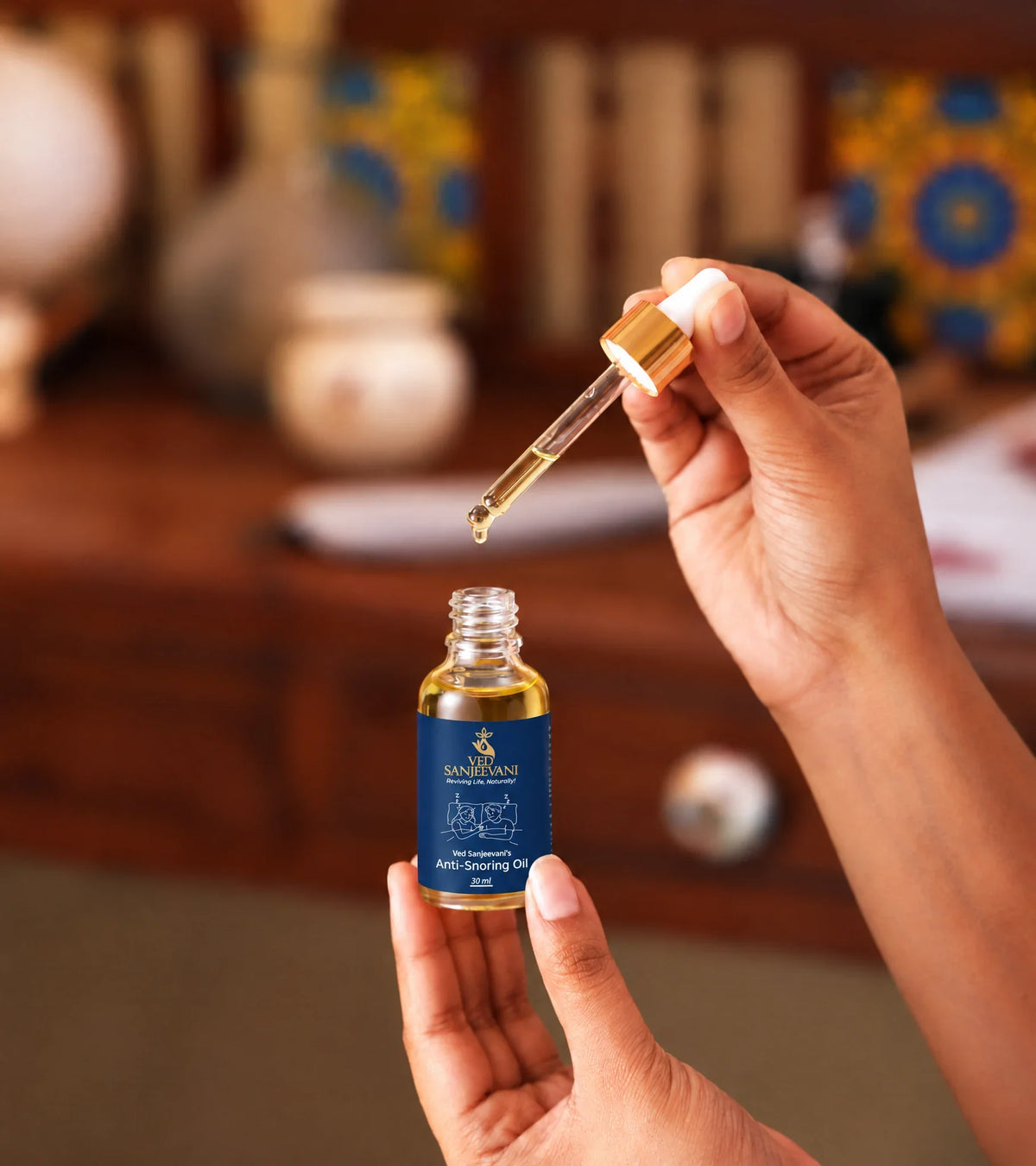 Ved Sanjeevani Anti-Snoring Oil Nabhi Oil